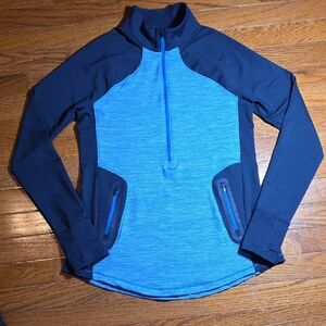 Under Armour ColdGear Reactor Blue Pullover